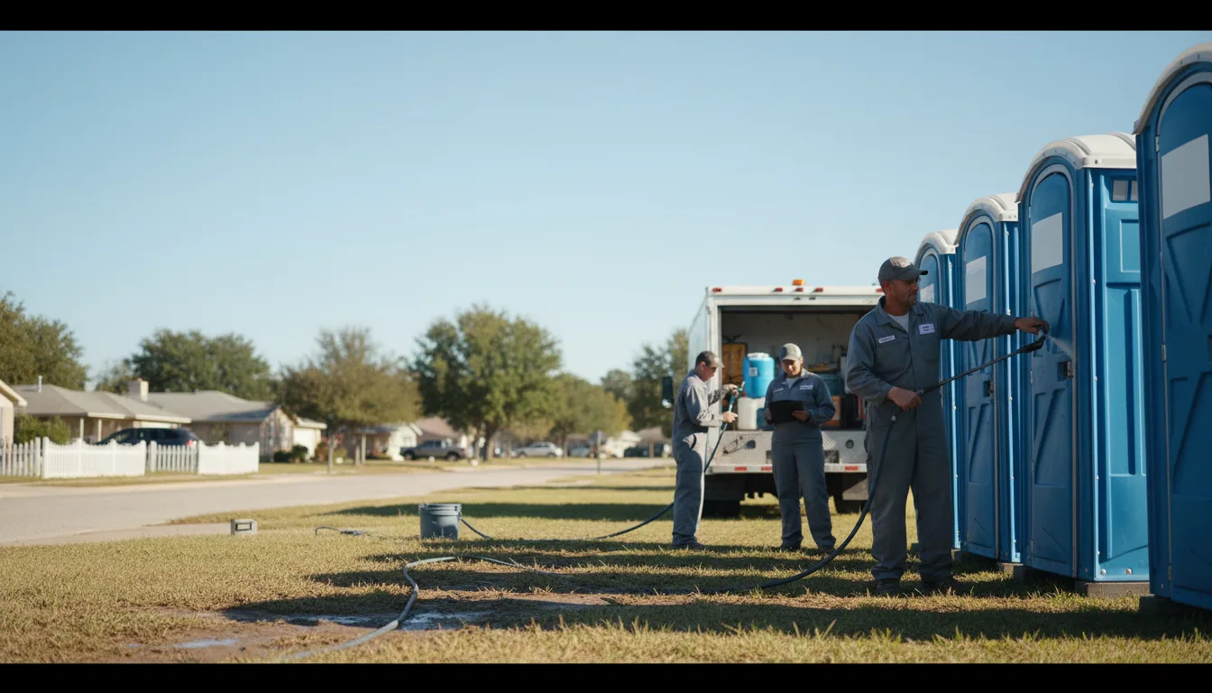 Long-Term Portable Toilet Rental in Lupton, MI near me